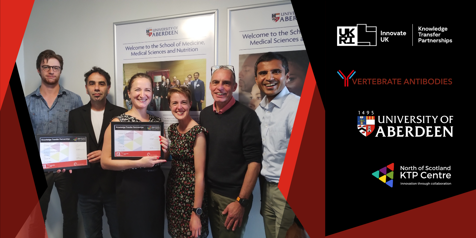 University of Aberdeen and Vertebrate Antibodies Local Management Committee